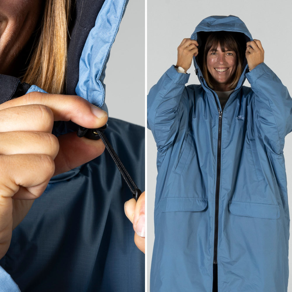 Voited Robe VOITED Changing Robe 3.0 in Wavecheck - Stay Warm & Dry Outdoors ...