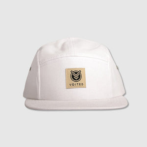 VOITED Camper 5 Panel Cap - White Caps VOITED 