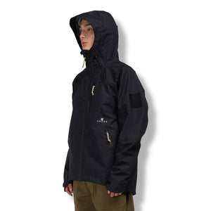 VOITED Alpha Hooded Waterproof Jacket - Dark Navy