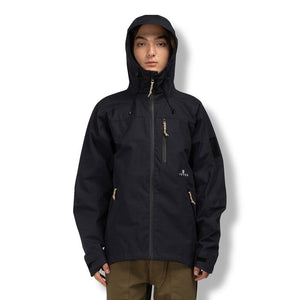 VOITED Alpha Hooded Waterproof Jacket - Dark Navy