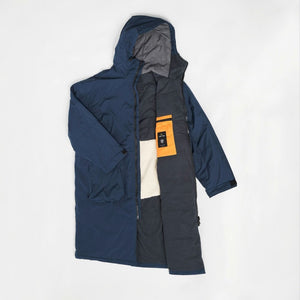VOITED 2nd Edition Outdoor Changing Robe & Drycoat for Surfing, Camping, Vanlife & Wild Swimming - Ocean Navy