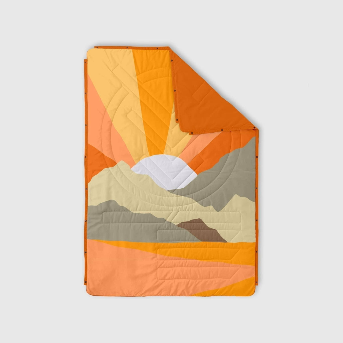 VOITED Recycled Ripstop Outdoor Camping Blanket - Sunscape