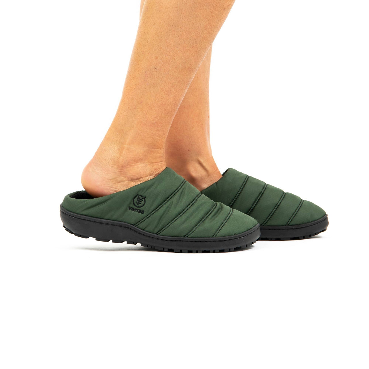 VOITED Packable Travel Slippers for cozy Adventures - Tree Green – VOITED US