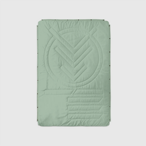 VOITED Recycled Ripstop Outdoor Camping Blanket - Cameo Green/Digital Lavender